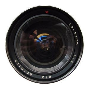28-85 mm lens